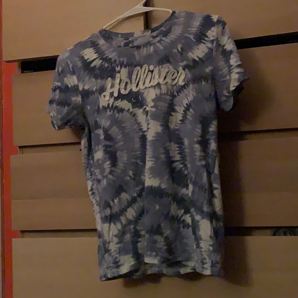 Blue Tie-die Tee